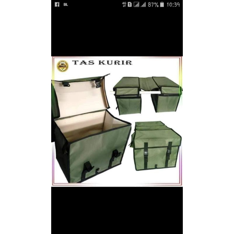 Tas obrok motor kain ukur sedang