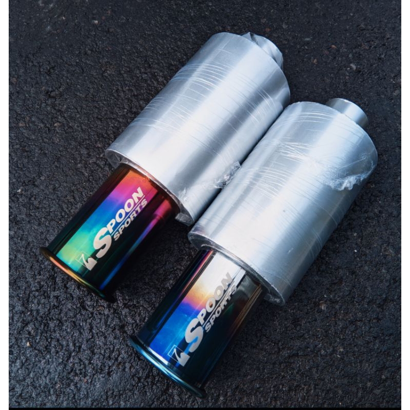 Knalpot Mobil Racing, Knalpot Racing Spoon suara ngebas termurah
