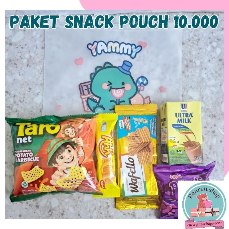 

Murah - Bingkisan snack pouch ultah murah snack ulang tahun