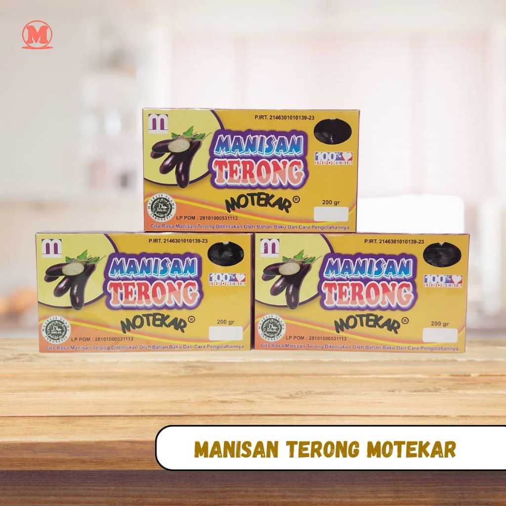 

Manisan Terong Motekar Khas Pelaihari Kalsel