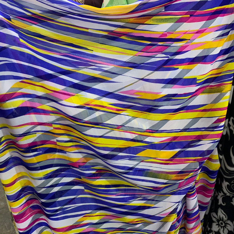 kain ceruti motif - kain ceruti babydoll motif abstrak - kain ceruti babydoll