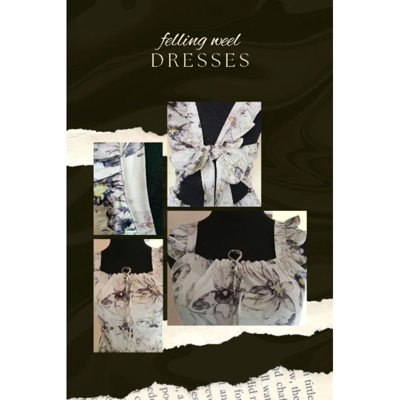 dress sexy (tali belakang)/dress pantai