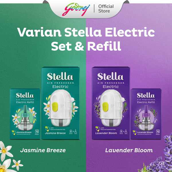 Stella Air Freshener Electric Set - Pengharum Pewangi Ruangan Elektrik