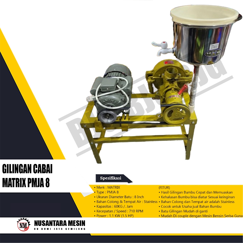 GILINGAN CABAI MATRIX PMJA 8