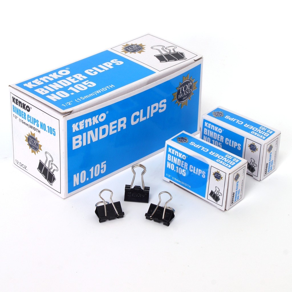 

KENKO | BINDER CLIP KENKO / PENJEPIT KERTAS KENKO 105/107/111/200