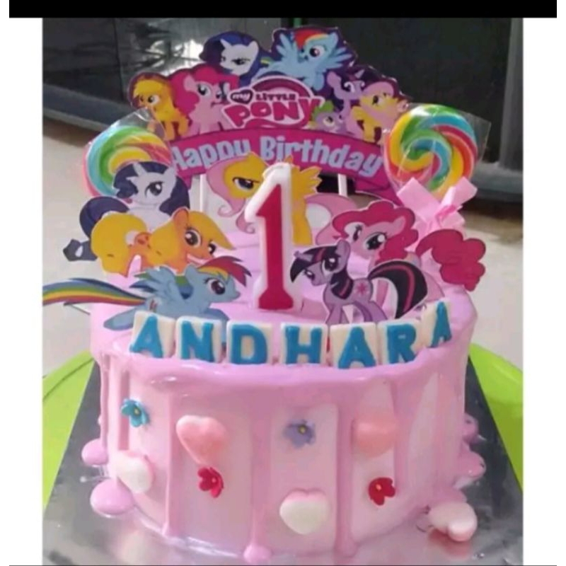 

kue tart litlle pony