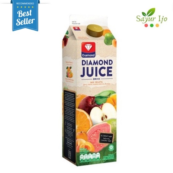 

DIAMOND Juice Drink Mix Fruit Unsweetened 946 ML / Pack Fresh Jus Rasa Buah Campur Asli Minuman Instant Segar