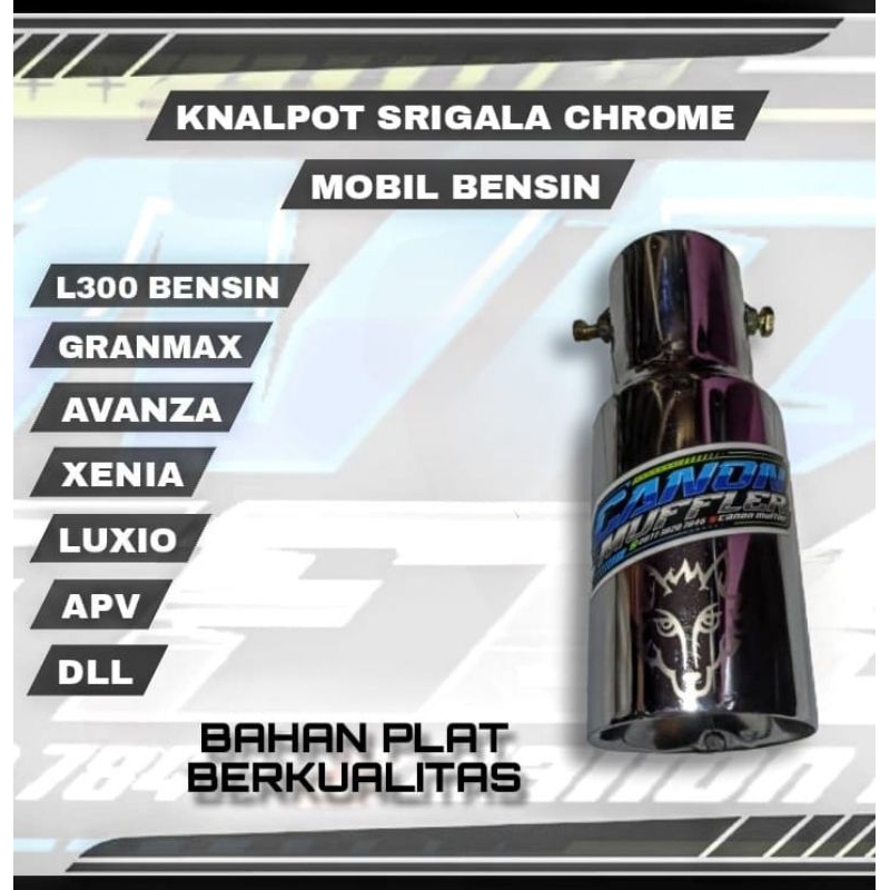 KNALPOT SRIGALA ,MOBIL [BENSIN]