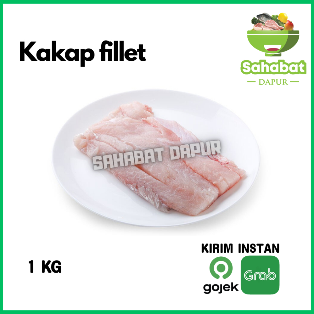 

Ikan Kakap Fillet / Fillet ikan Kakap 1kg - Sahabatdapur