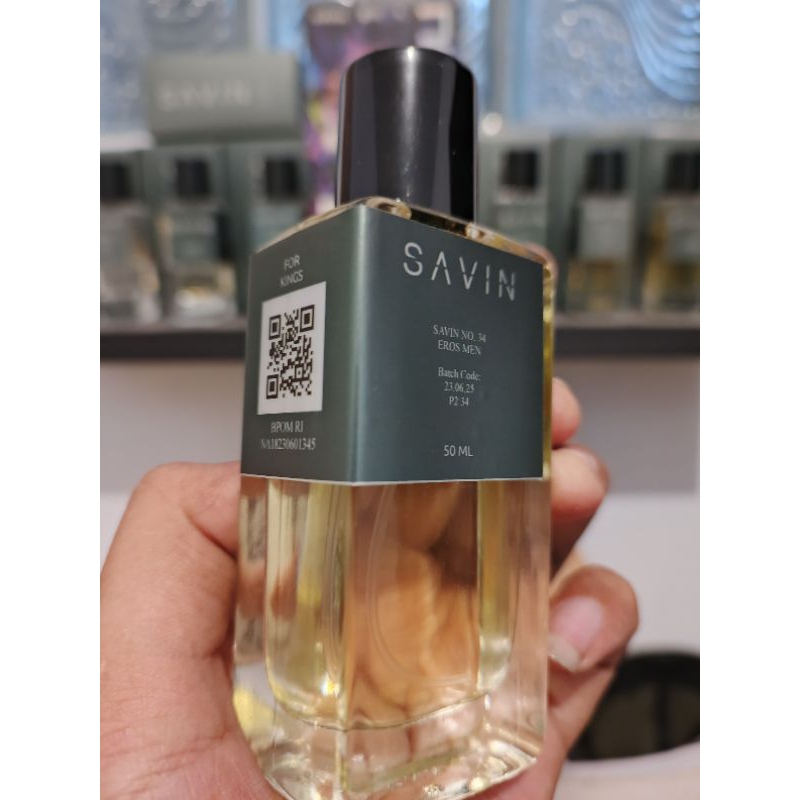 Parfum Savin No. 34 Eros 50 ML Extrait De Parfum (Preloved)