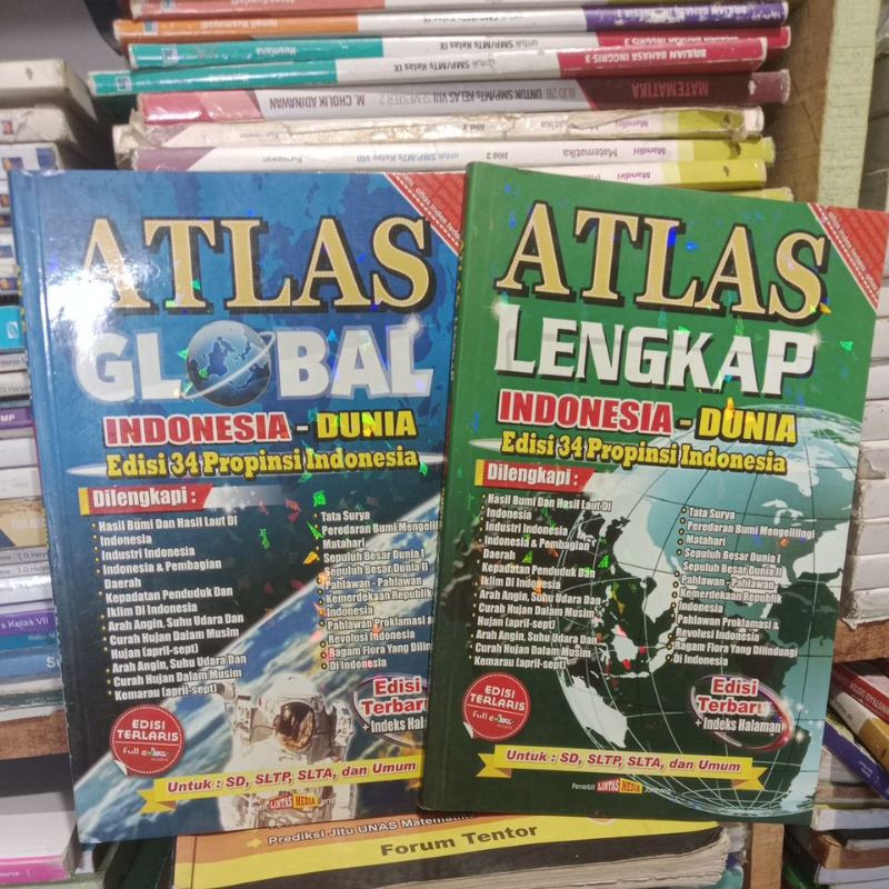 Atlas lengkap Indonesia-Dunia
