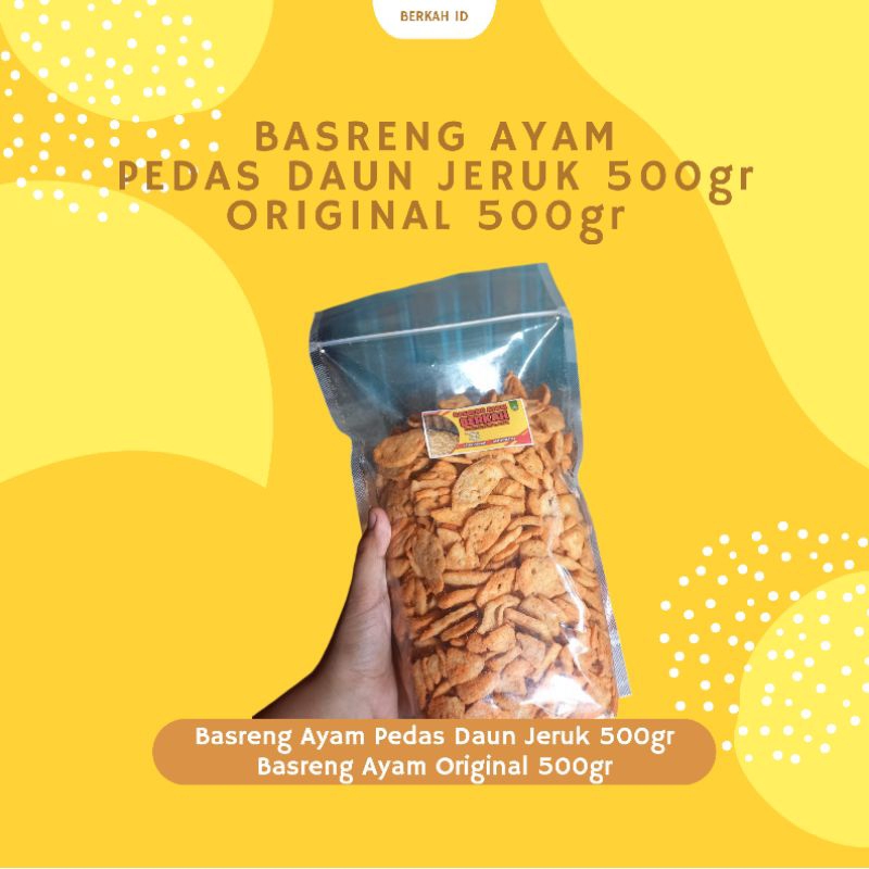 

BERKAH-BASRENG AYAM PEDAS/ORI