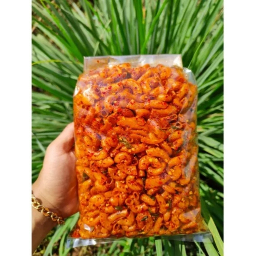 

Makaroni kerispy pedas daun jeruk 1 kg
