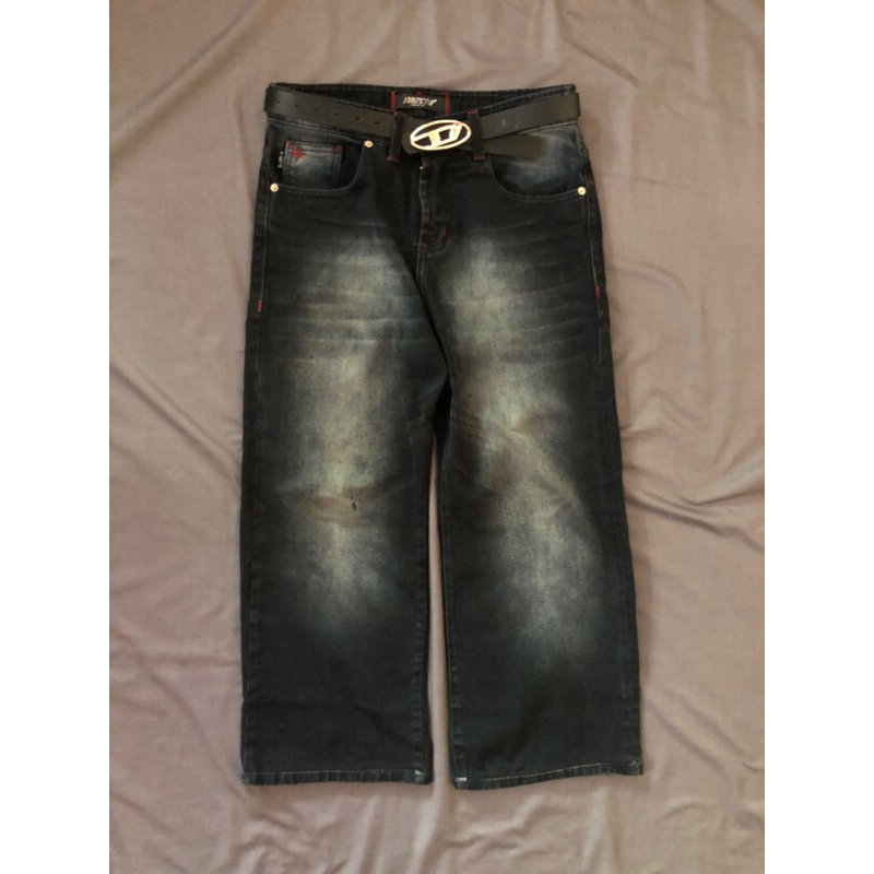 denimitup baggy ash grey