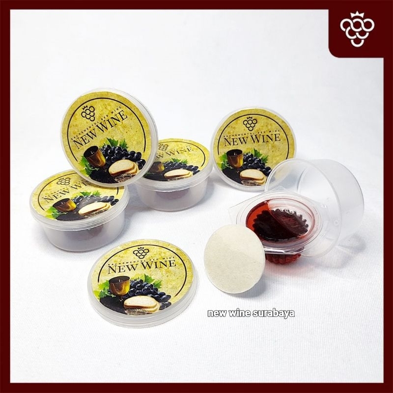 

PAKET CUP PERJAMUAN NW + HOSTI POLOS KECIL ISI 50