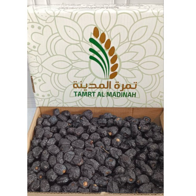 

Kurma Ajwa al-Madina TAMRT Premium 3kg / Kurma nabi / Kurma Ajwa Original exp lama (2026) by Madinah