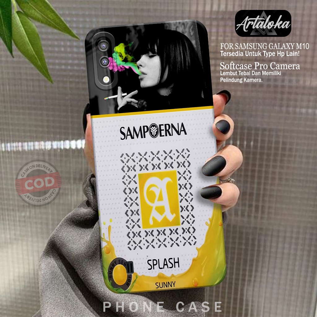 Softcase Hp Samsung Galaxy M10 Fashion Case RK Case Samsung Galaxy M10 Silikon TPU Pro Camera Casing