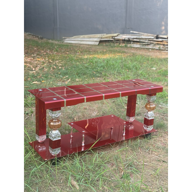 Buffet TV minimalis kaca