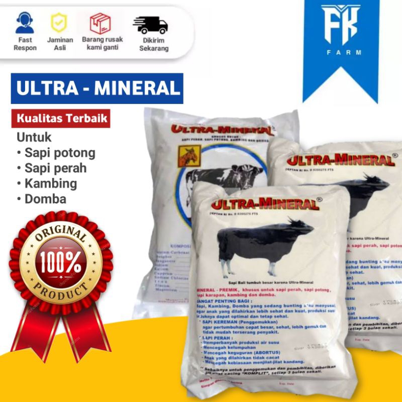 Ultra Mineral susu penggemuk / susu murah / susu murni penggemuk / susu hewan penggemuk / susu sapi 