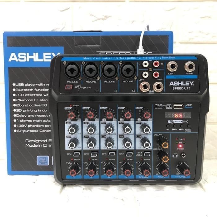 Mixer ASHLEY SPEEDUP 6 SPEEDUP6 6 Channel ORIGINAL