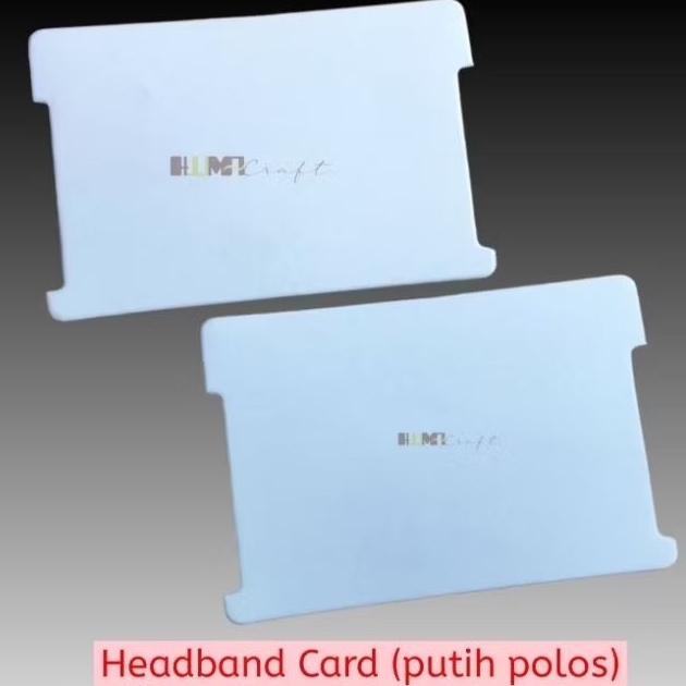 

Alas Headband 15x10 cm Putih Polos 8 pcs