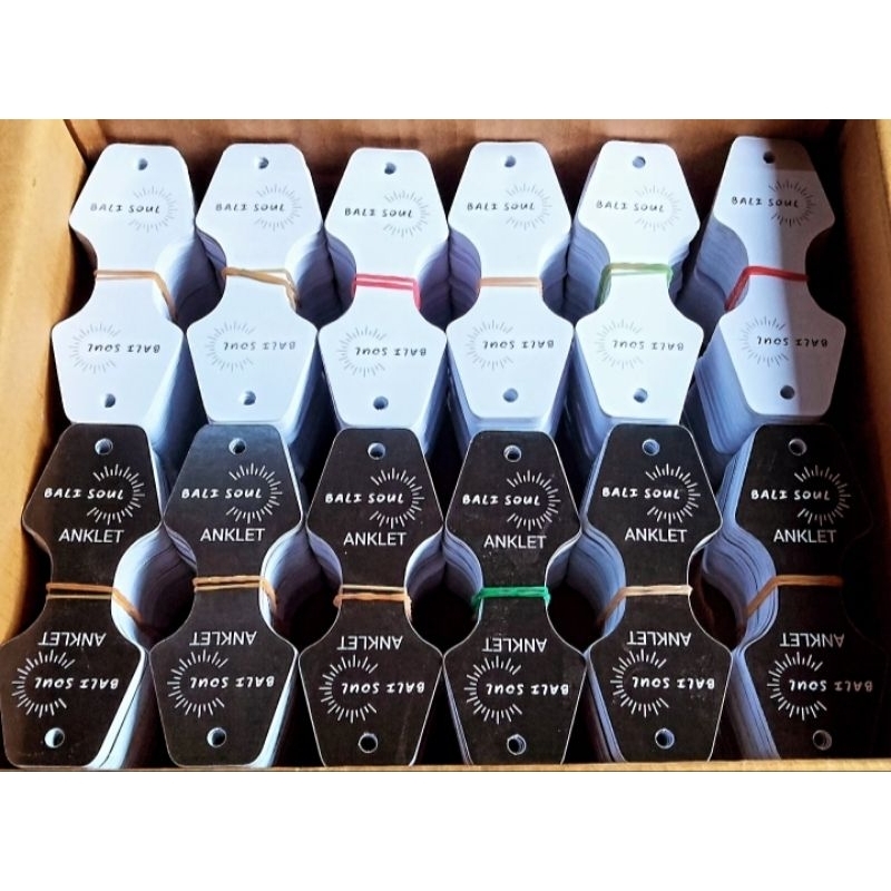 

Hangtag Kalung Uk.5x12,5 cm isi 190-200 lembar