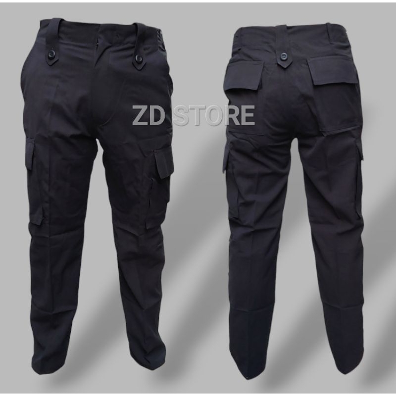 Celana PDL Coklat Jatah Polri Halus /Celana PDL Polisi/Celana Pendidikan Polri