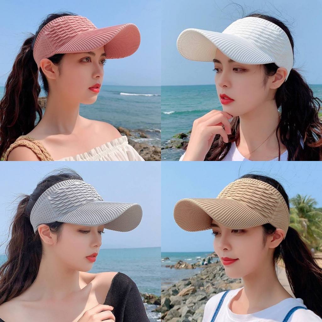 Topi Olaraga Senam Wanita - Topi Zumba - Topi Golf -Topi Hijab Sepeda -Topi Pantai Sport Lari Tenis