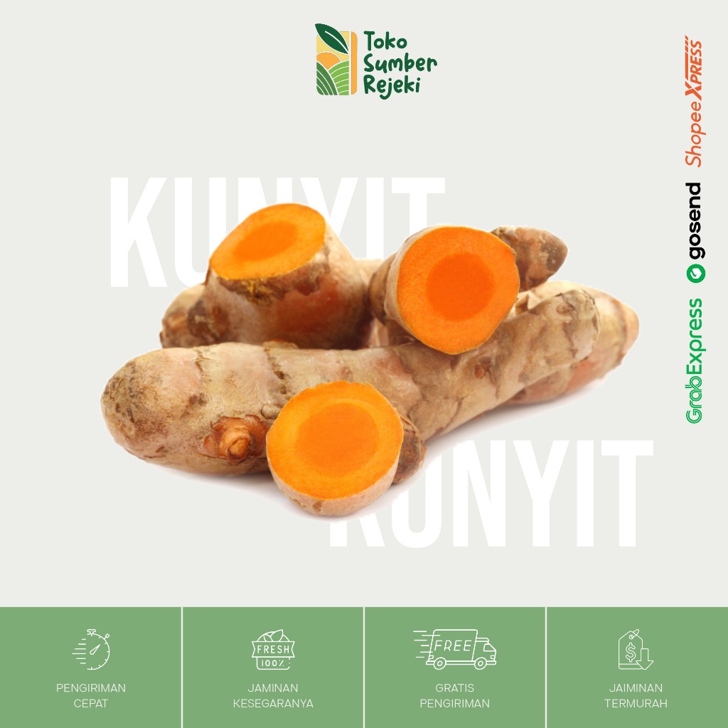 

Kunyit Segar - Toko Sumber Rejeki Yogyakarta