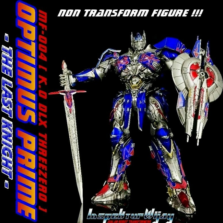 MF-004 Optimus Prime Threezero DLX Optimus Prime The Last Knight MF004 Optimus Prime