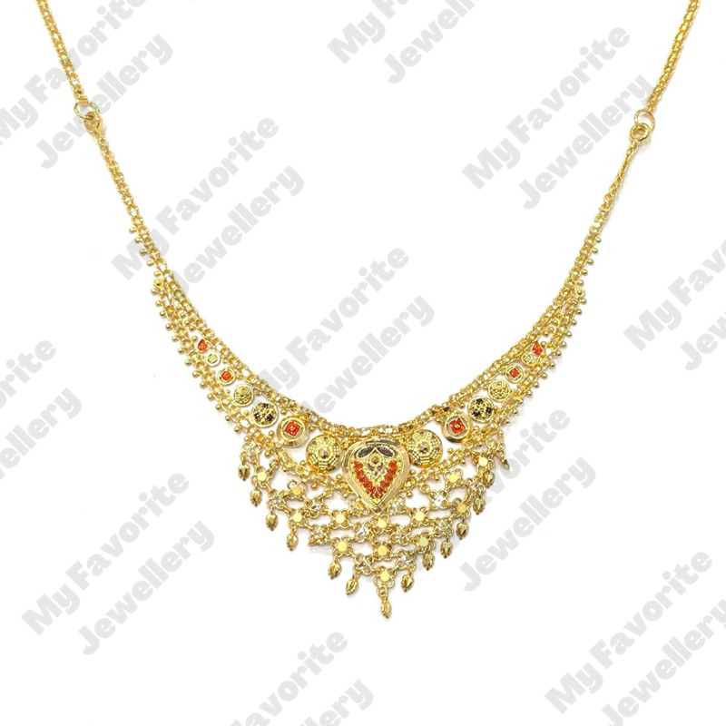 Kalung India TERBARU EMAS ASLI Kadar 700 16K