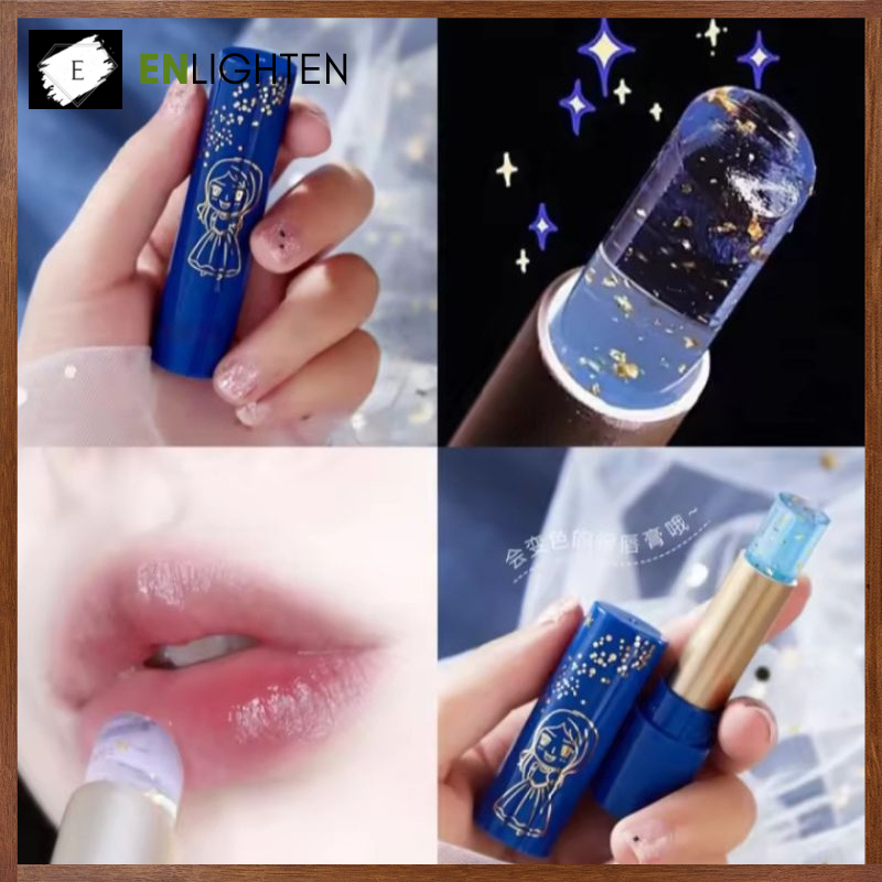 Lipbalm Hanboli ORIGINAL Berubah Warna Rose Oil Stardust 24k Gold Lip Balm Pelembab Bibir XX004