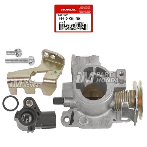 [16410-K81-N01] THROTTLE BODY / TROTOL BODI SENSOR TPS BEAT FI ESP / POP / STREET - SCOOPY - VARIO 1