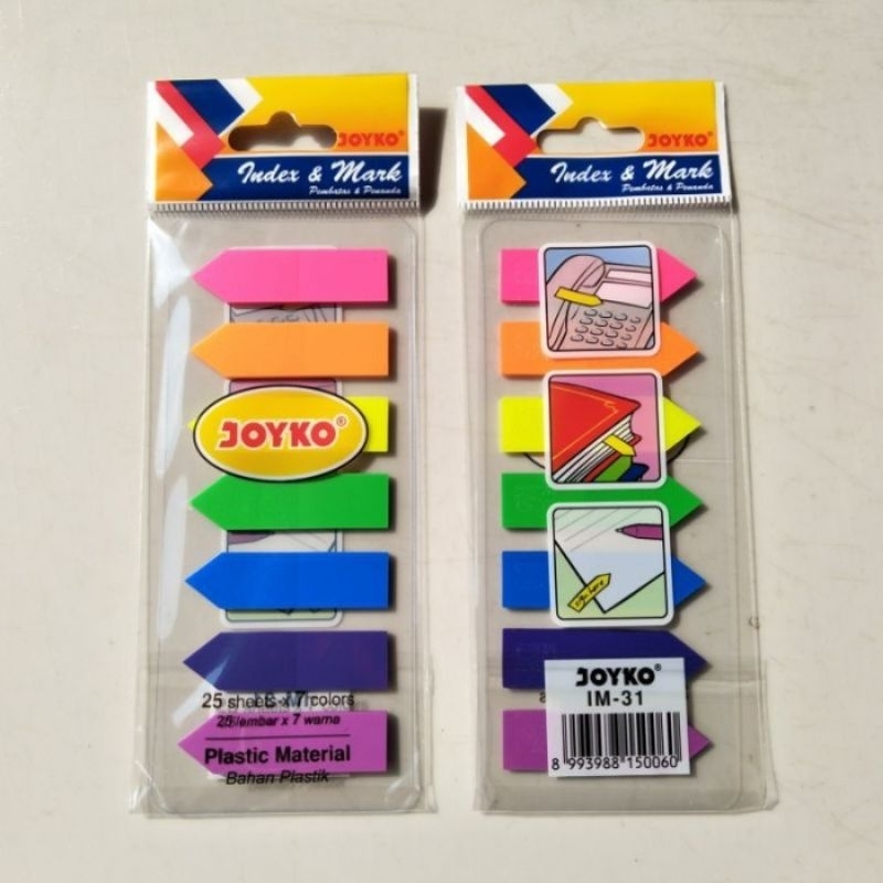 

Sticky note joyko,Index & Mark,pembatas & penanda IM-31