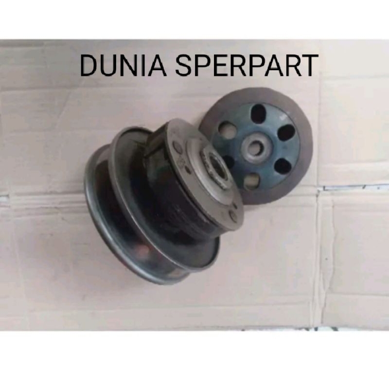 PULLY CVT/SLEDDING FULLY SET HONDA BEAT STARTER KASAR K25 PNP SPACY FI SCOOPY FI ORIGINAL COPOTAN