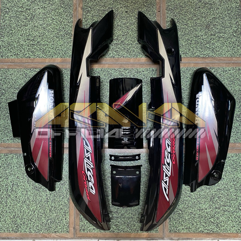 Paket Cover Body Halus Honda Astrea Grand Sabit Set Stripping Tahun 1995 Elegan bodi astrea grand sa