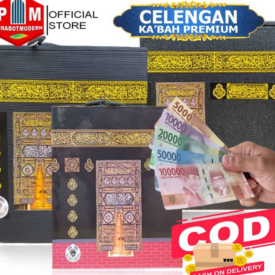 TERBATAS Celengan Miniatur Kabah Jumbo Premium  Tabungan Haji Umroh Classic  Celengan Kabah  kotak i