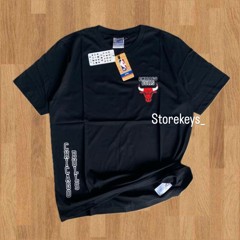 (FREE PAPPER BAG) TSHIRT CHICAGO BULLS KAOS BULLS KAOS BANTENG PREMIUM