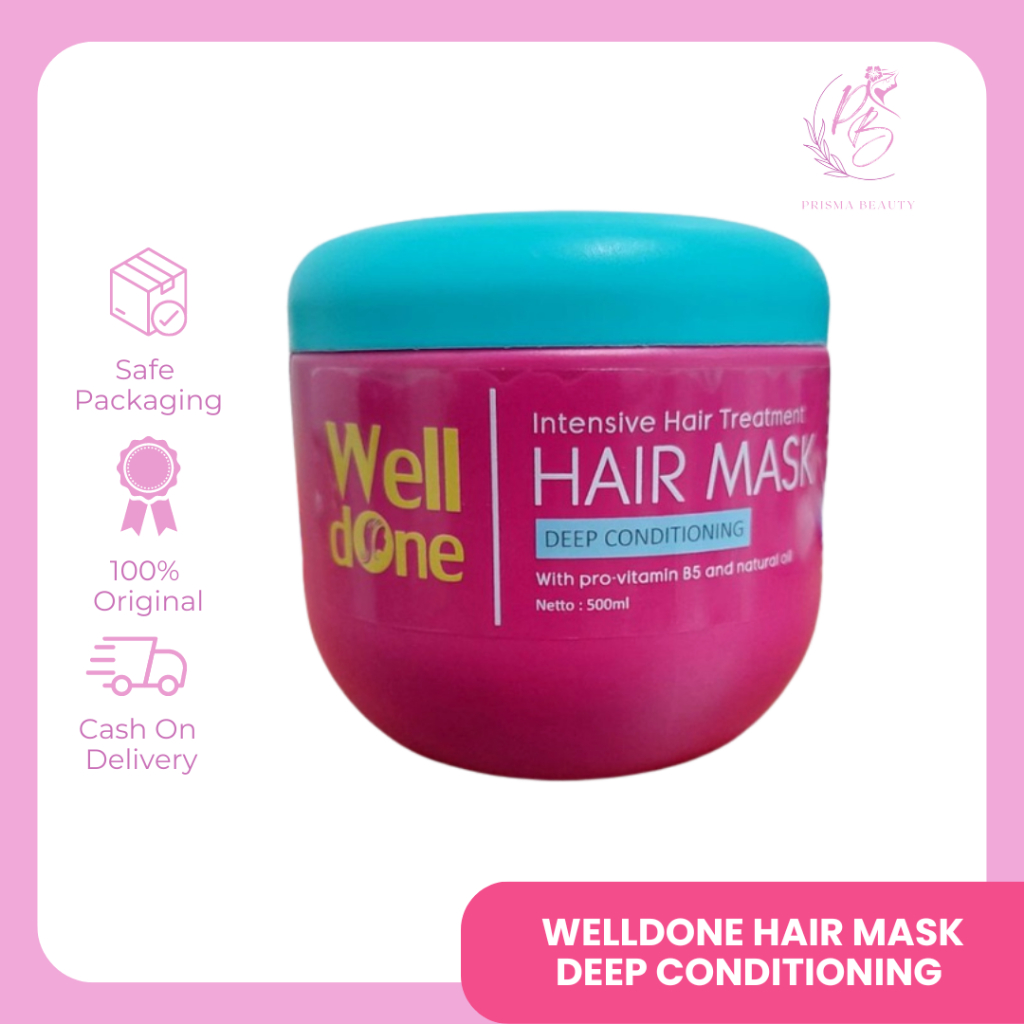 WELLDONE HAIR MASK DEEP CONDITIONING - PB