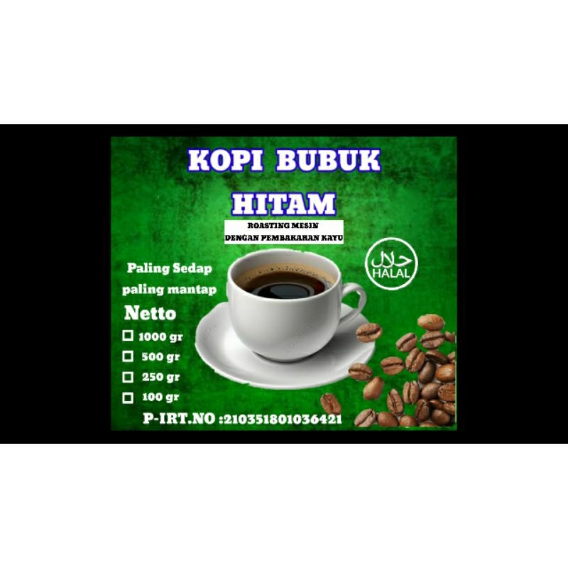 

kopi hitam