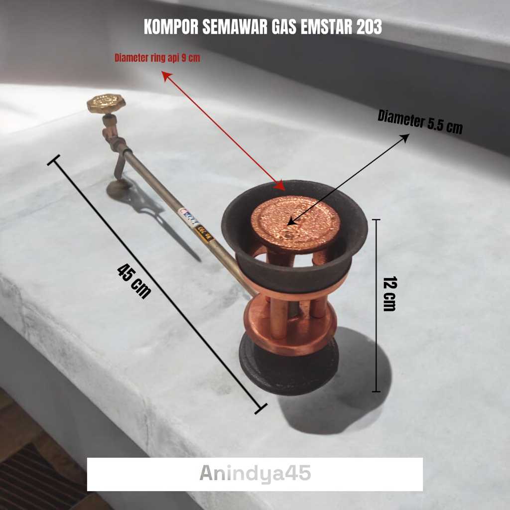 kompor semawar gas emstar 203