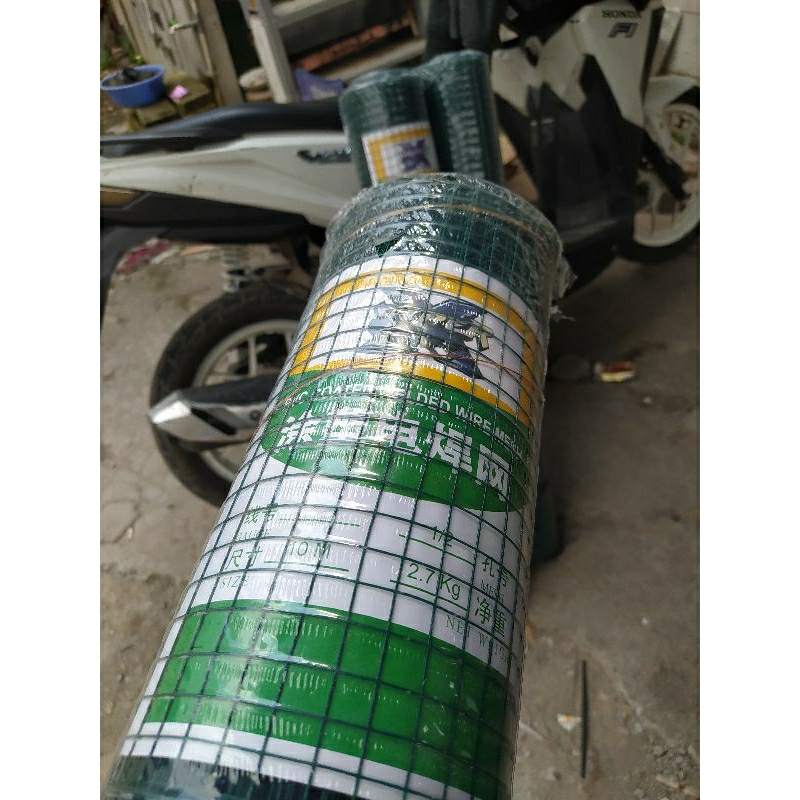 strimin kawat loket ram hijau