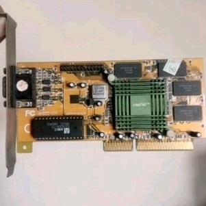 Koleksi VGA Card Langka Intel i740 Satu satunya di market place  AGP. Jarang ada lho. Jarang ada Rar