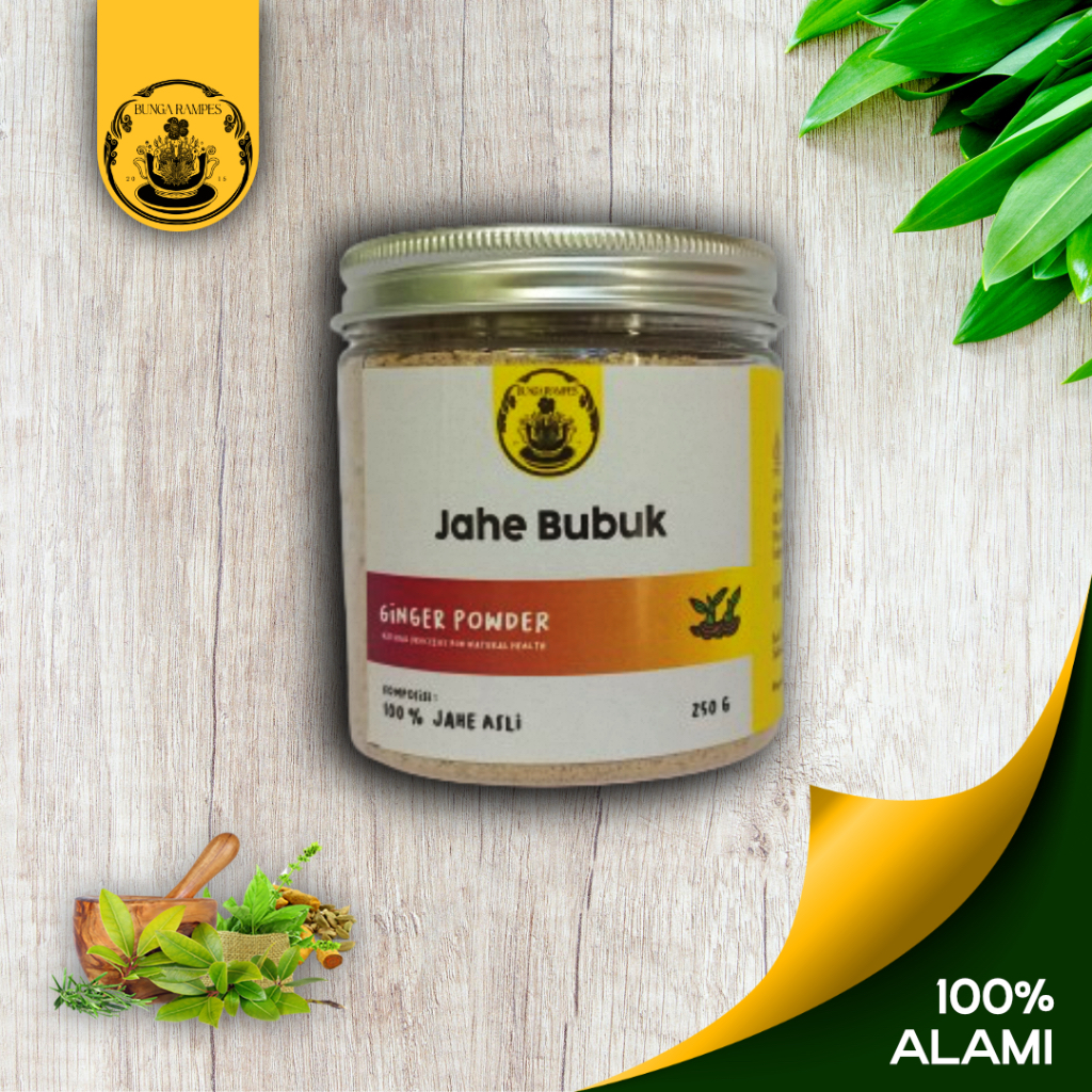 

Bunga Rampes - Jahe Merah Serbuk | Red Ginger powder Premium 100% original