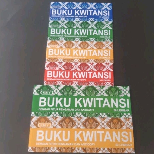 

BUKU KWITANSI MERK KIKY