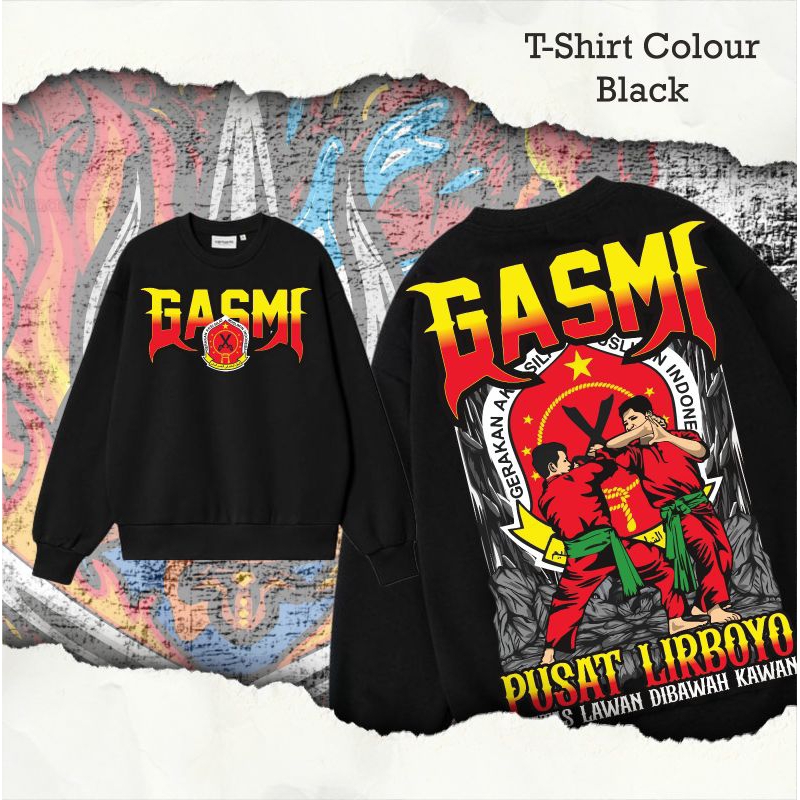 Sweater PN Gasmi Pusat Lirboyo Sablon DTF Desain Terbaru by Otentix_Clothing