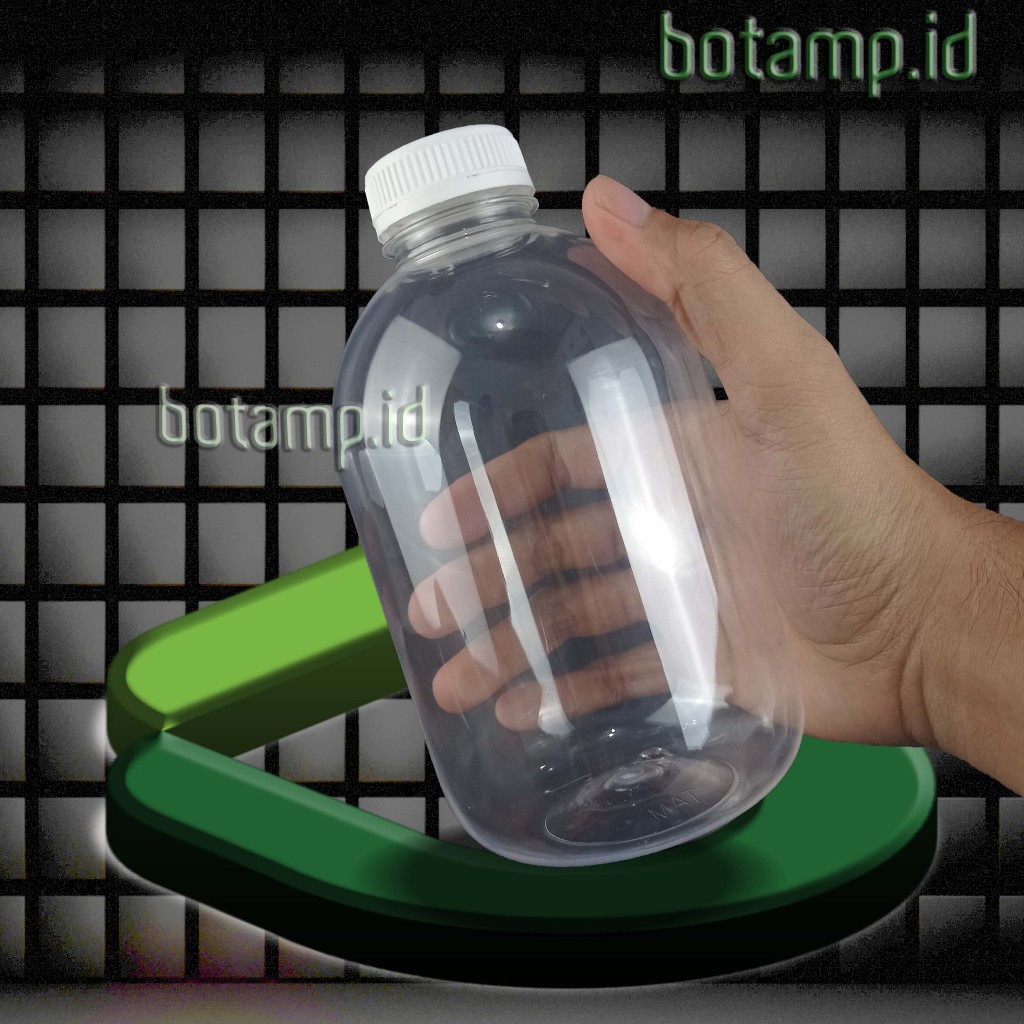 Botol Plastik Kale Gendut Gemoy 1 Liter SKLB