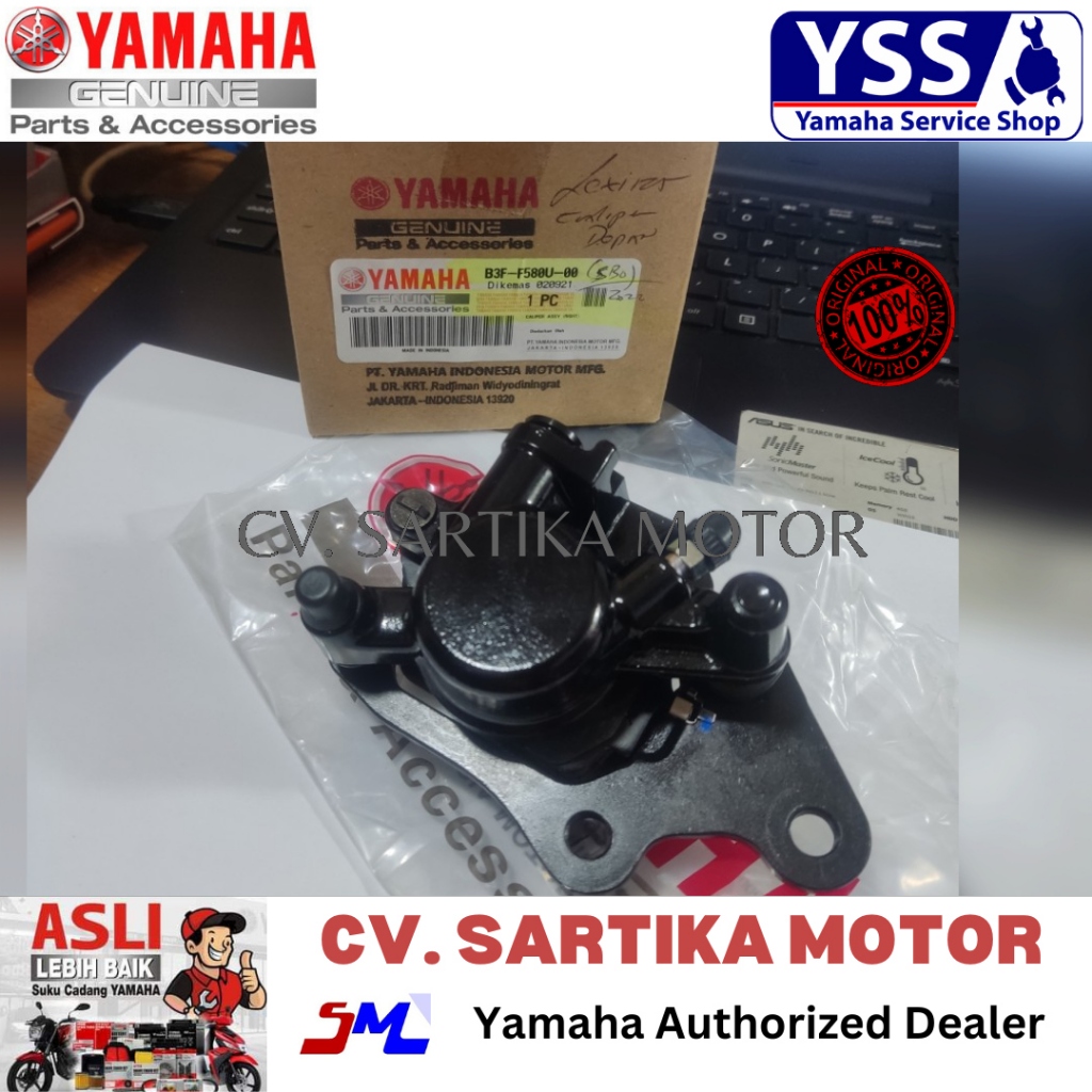 KALIPER REM DEPAN LEXI / CALIPER ASSY RIGHT / B3F-F580U-00