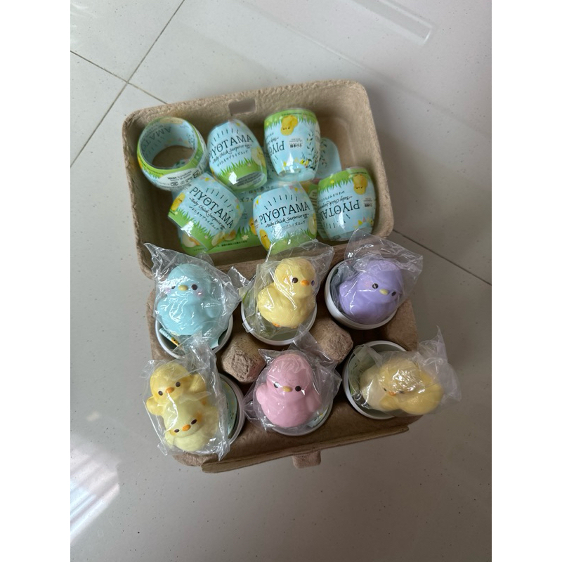 flashsale squishy ibloom Egg piyotama fullset