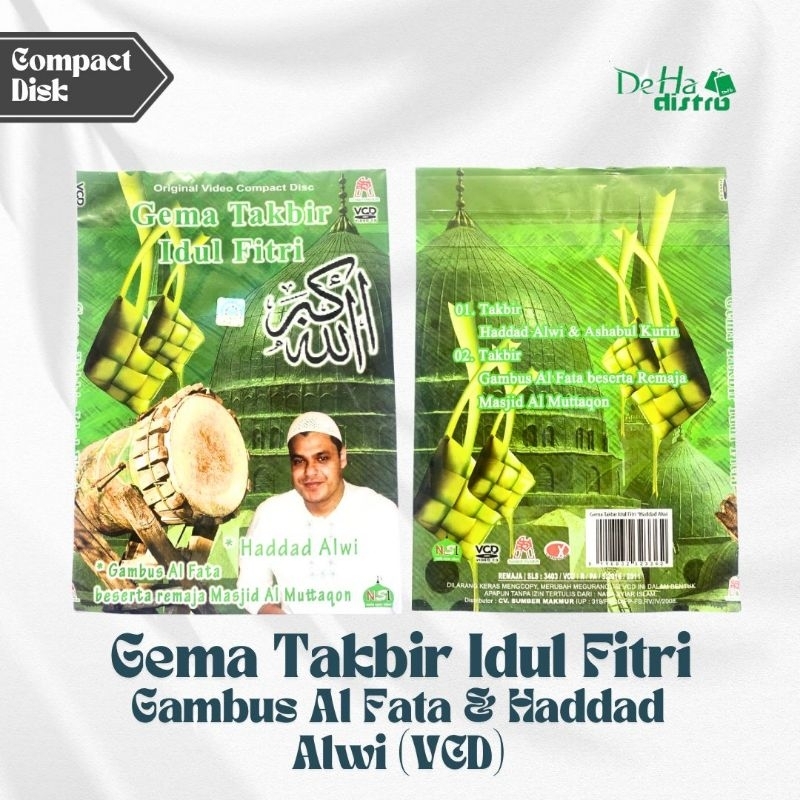 VCD Gema Takbir Idul Fitri Gambus Al Fata & Haddad Alwi